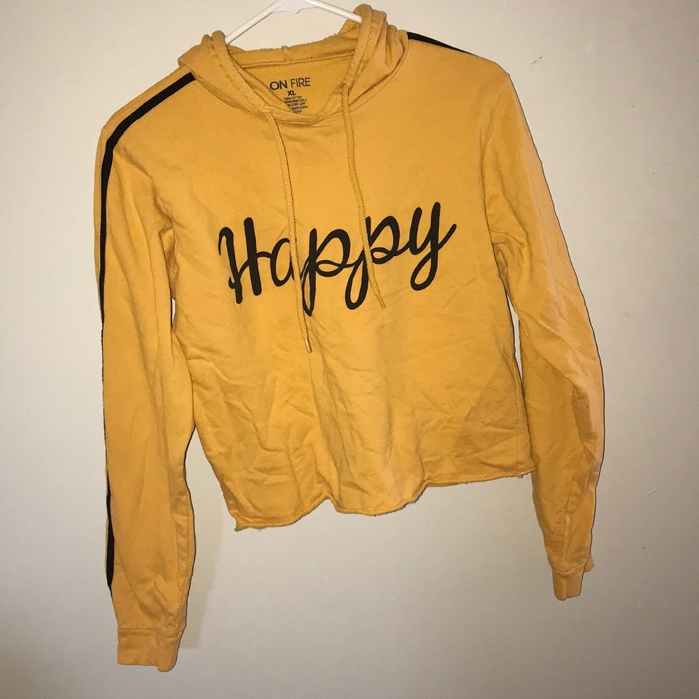 “Happy” Crop Top